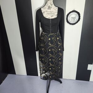 Witchy Cat Skirt